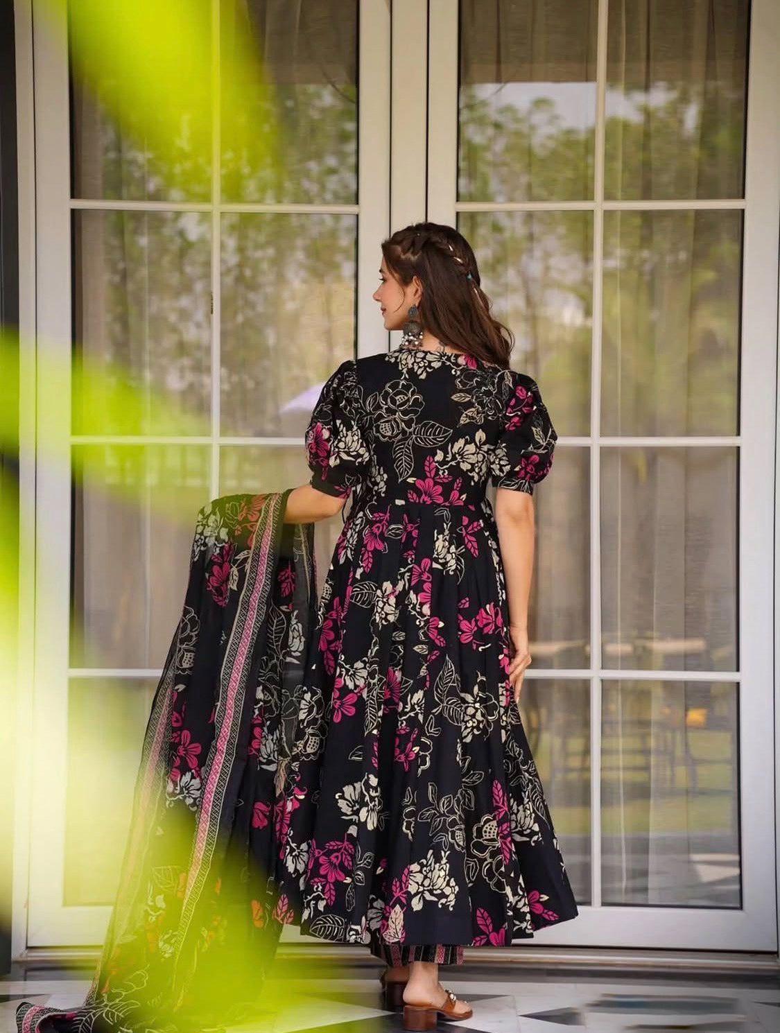 Kaala Khatta Black Anarkali Suit