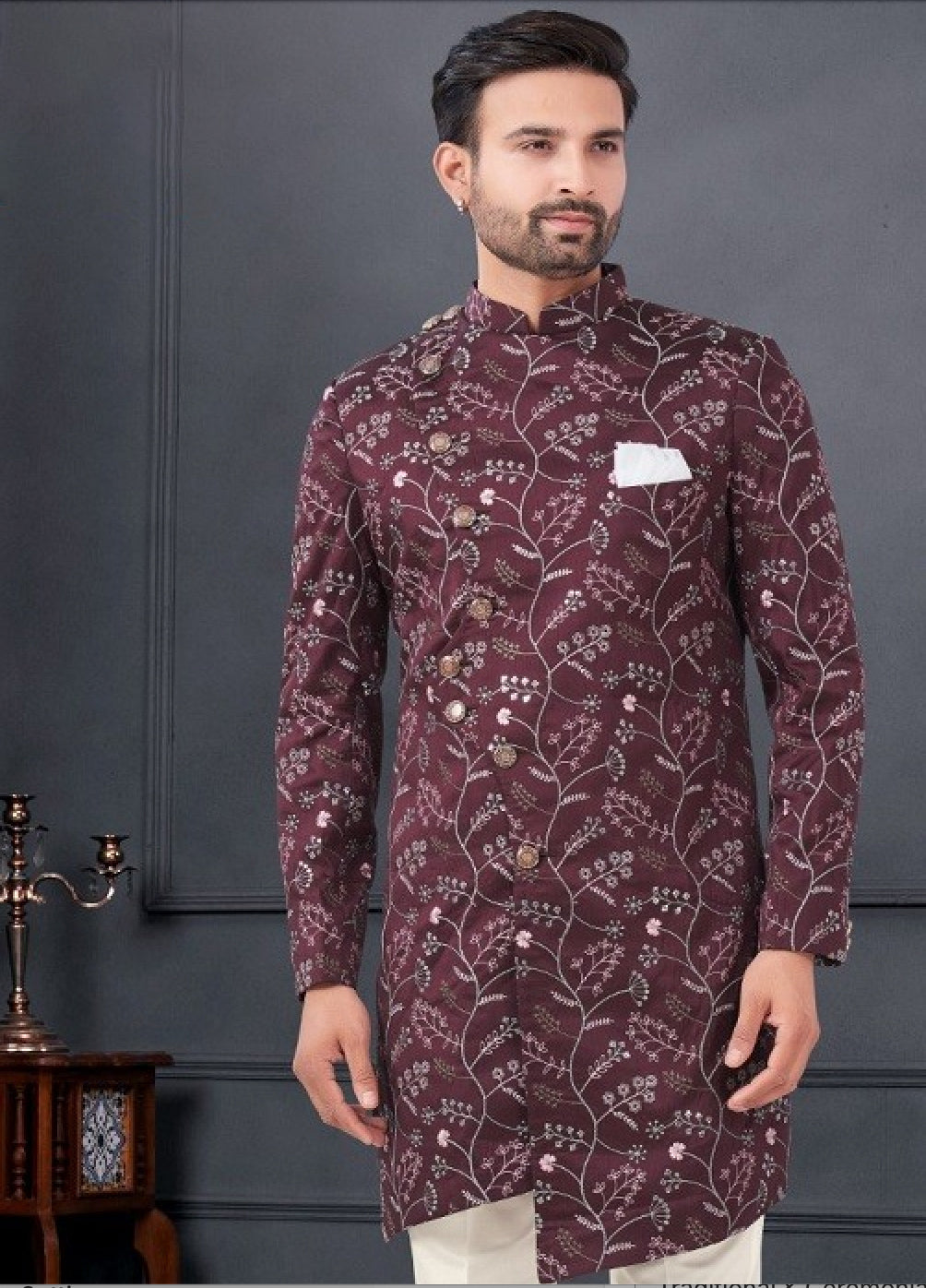 Matrut | Dapper Traditions Maroon Kurta Set
