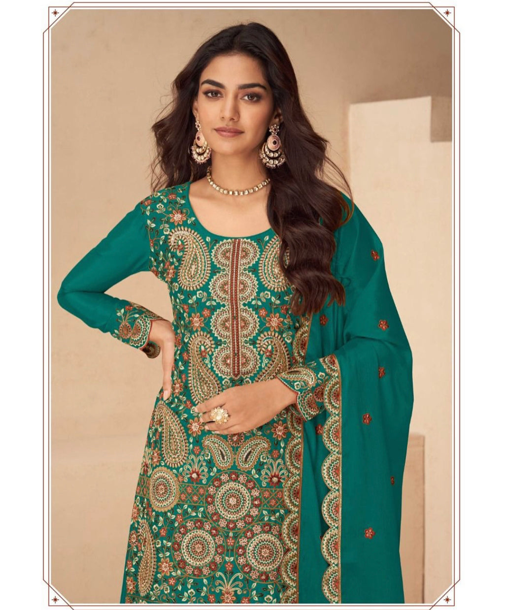 Matrut | Noora Green Palazzo Suit