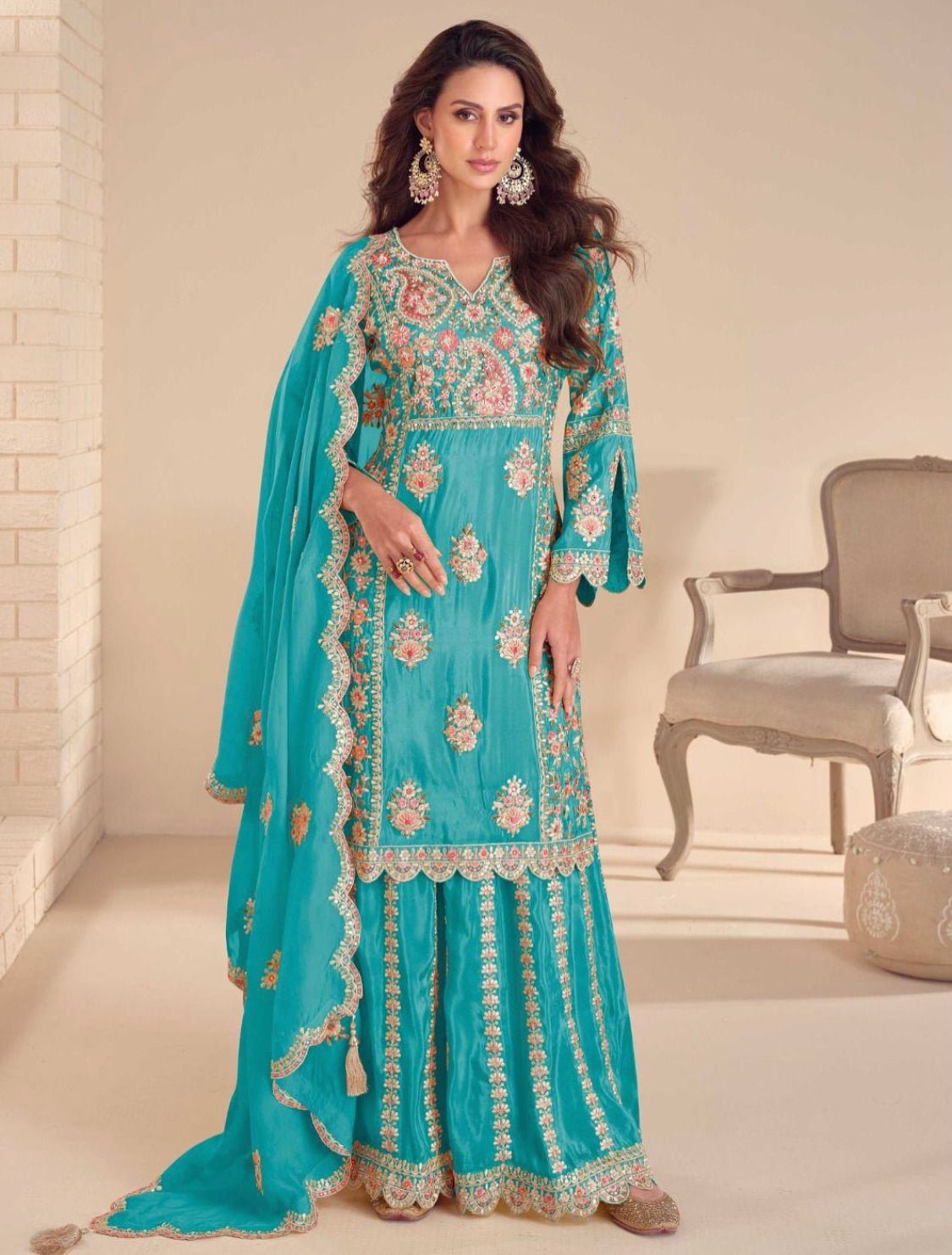 Matrut | Mariya Firozi Palazzo Suit