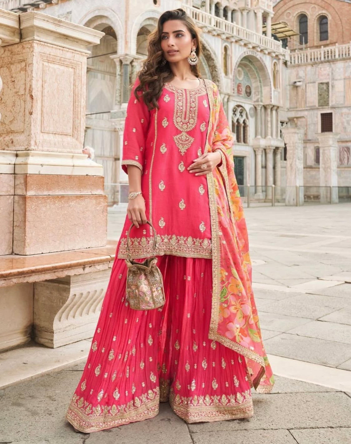 Matrut | Taj Rani Sharara Suit