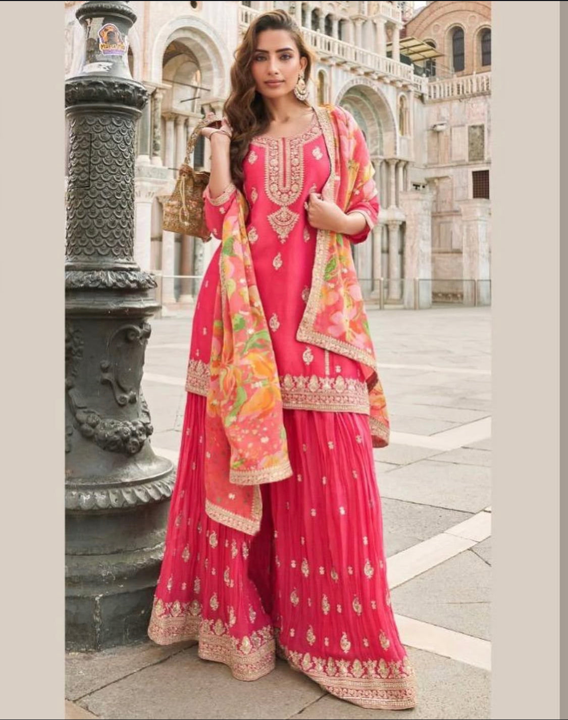 Matrut | Taj Rani Sharara Suit