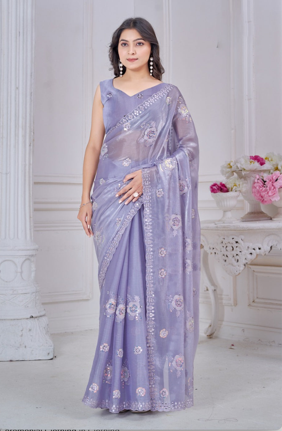 Matrut | Swarna Light Purple Saree