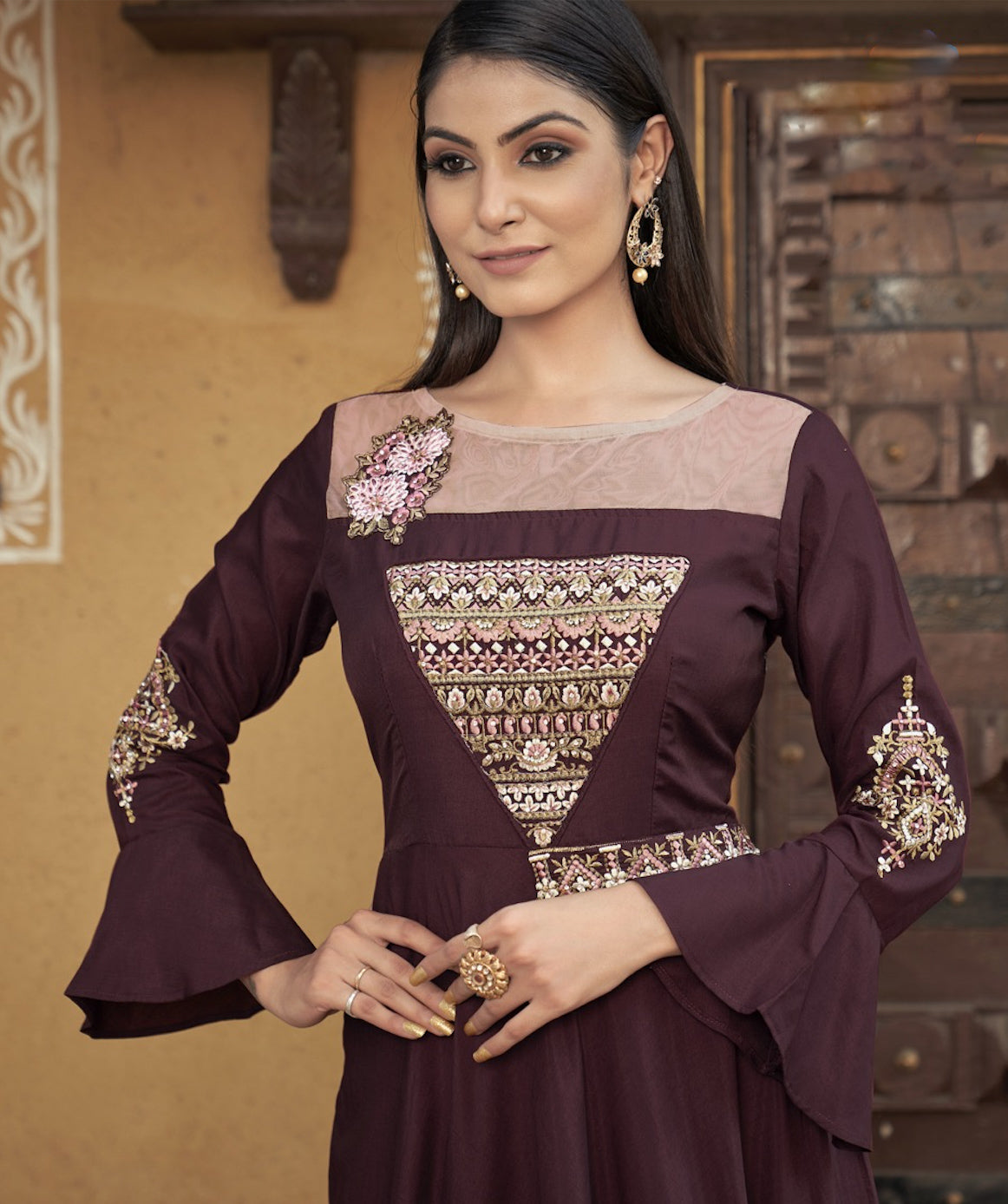 Matrut | Sara Femme Brown Gown