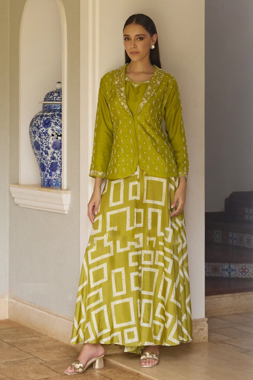 Matrut | Urban Sutra Olive Green Trio Set