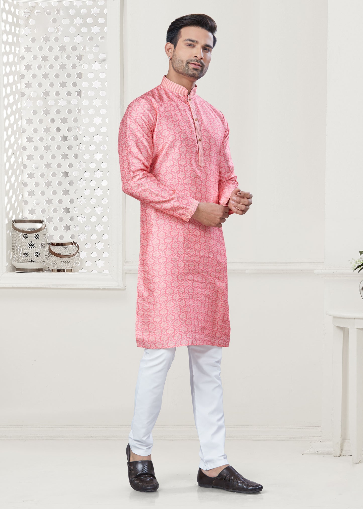 Matrut | Arvak Light Pink Kurta Set