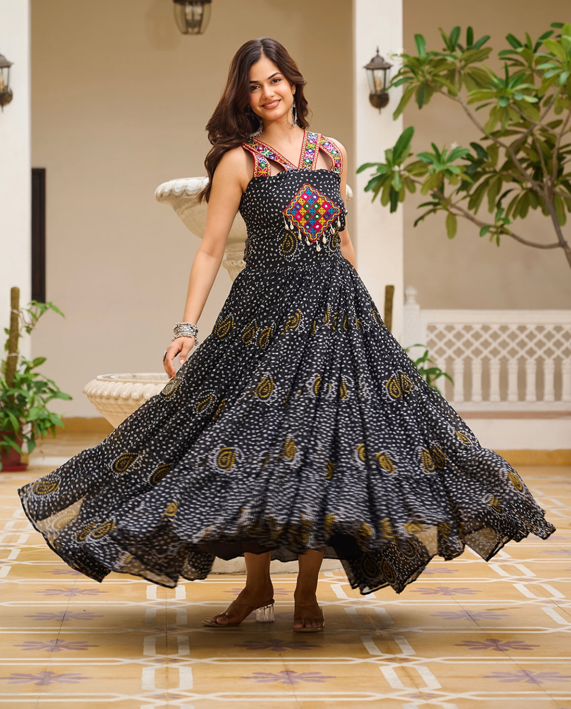 Matrut | Dandiya Diaries Gown - D038