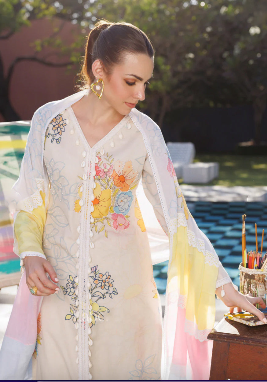 Matrut | Mamacita White Multicolor Suit