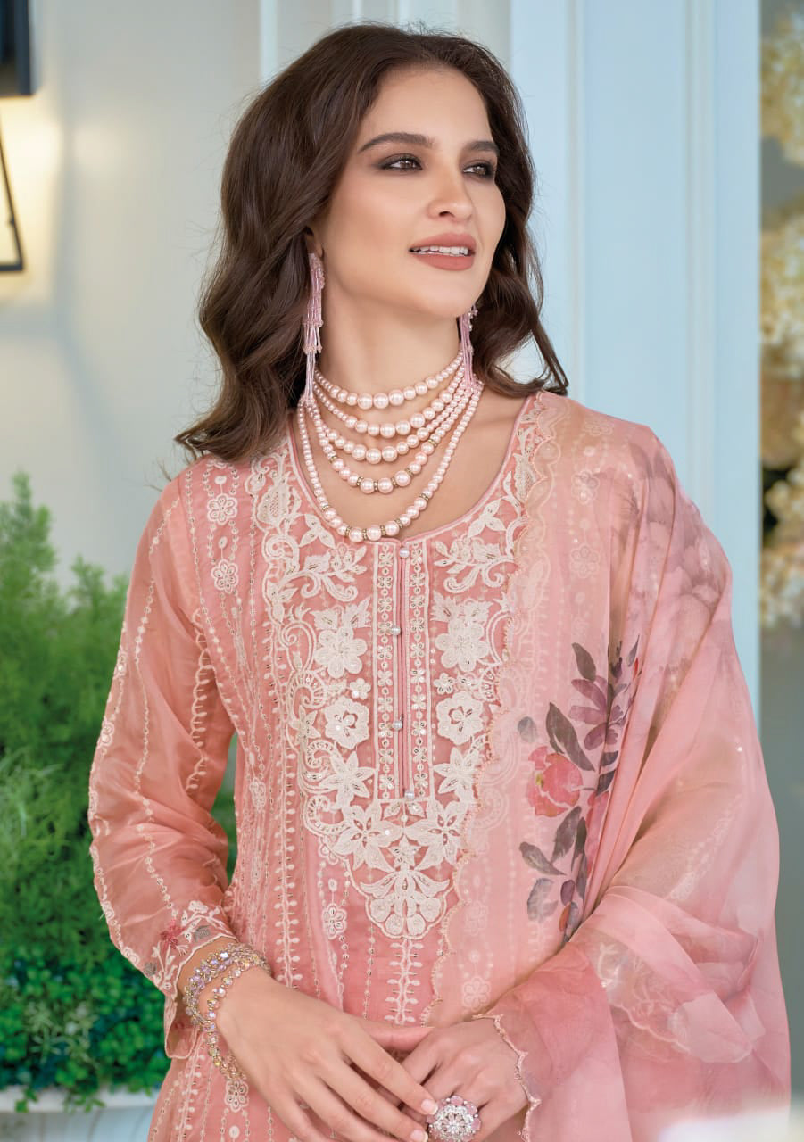 Matrut | Suhana Pink A-line Suit