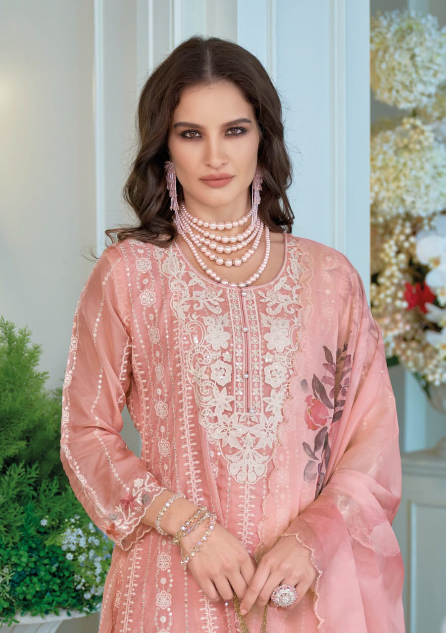 Matrut | Suhana Pink A-line Suit