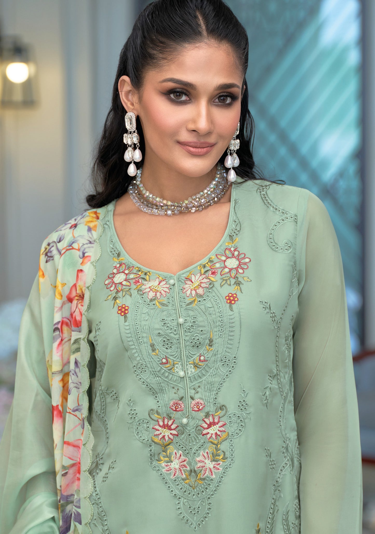 Matrut | Erina Green Straight Suit