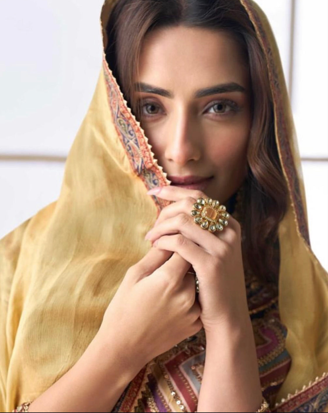 Matrut | Pakeeza Mustard Sharara Suit