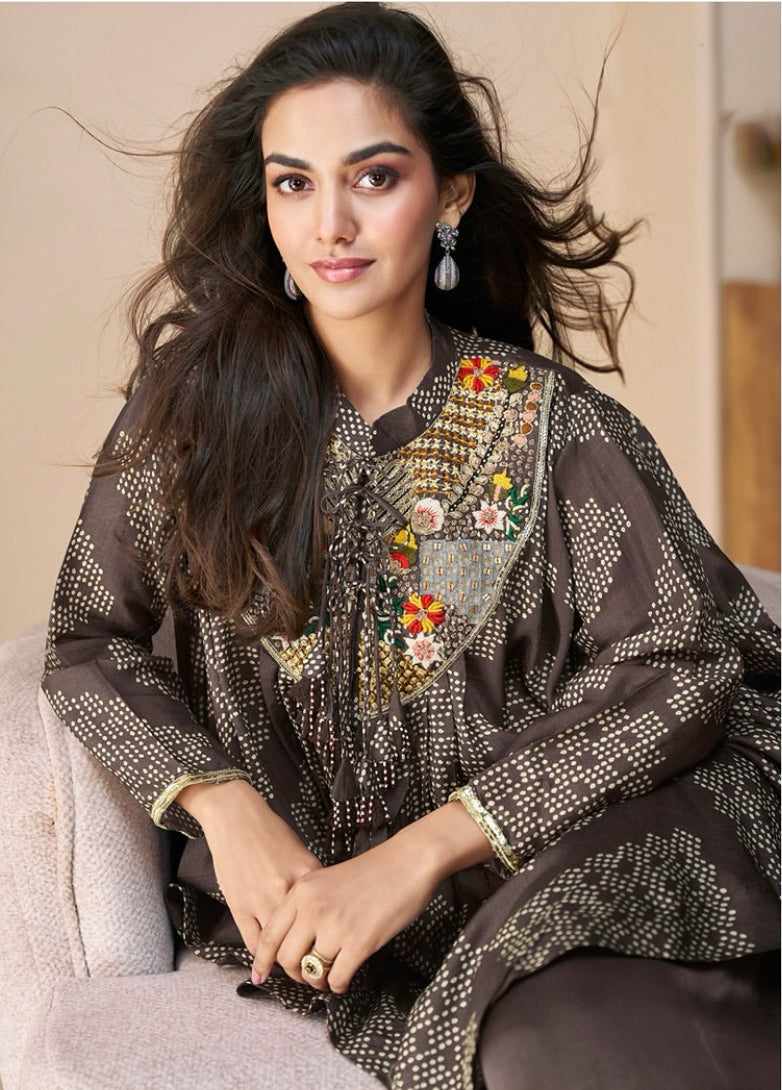 Matrut | Classic Taupe Duo Set