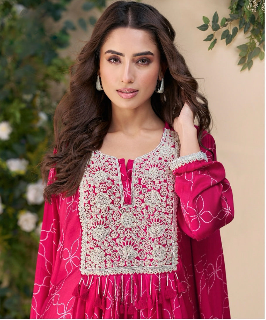 Matrut | Classic Rani Pink Duo Set