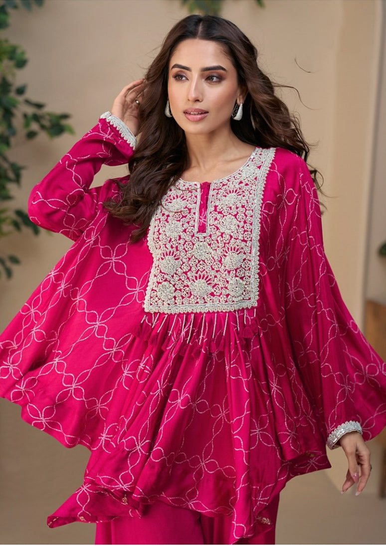 Matrut | Classic Rani Pink Duo Set