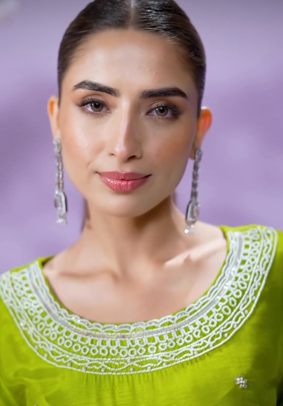 Matrut | Chahat Parrot Green Duo Set