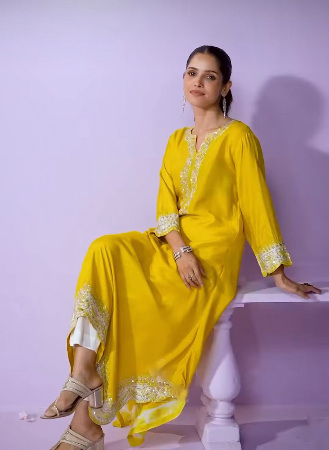 Matrut | Chahat Yellow Duo Set