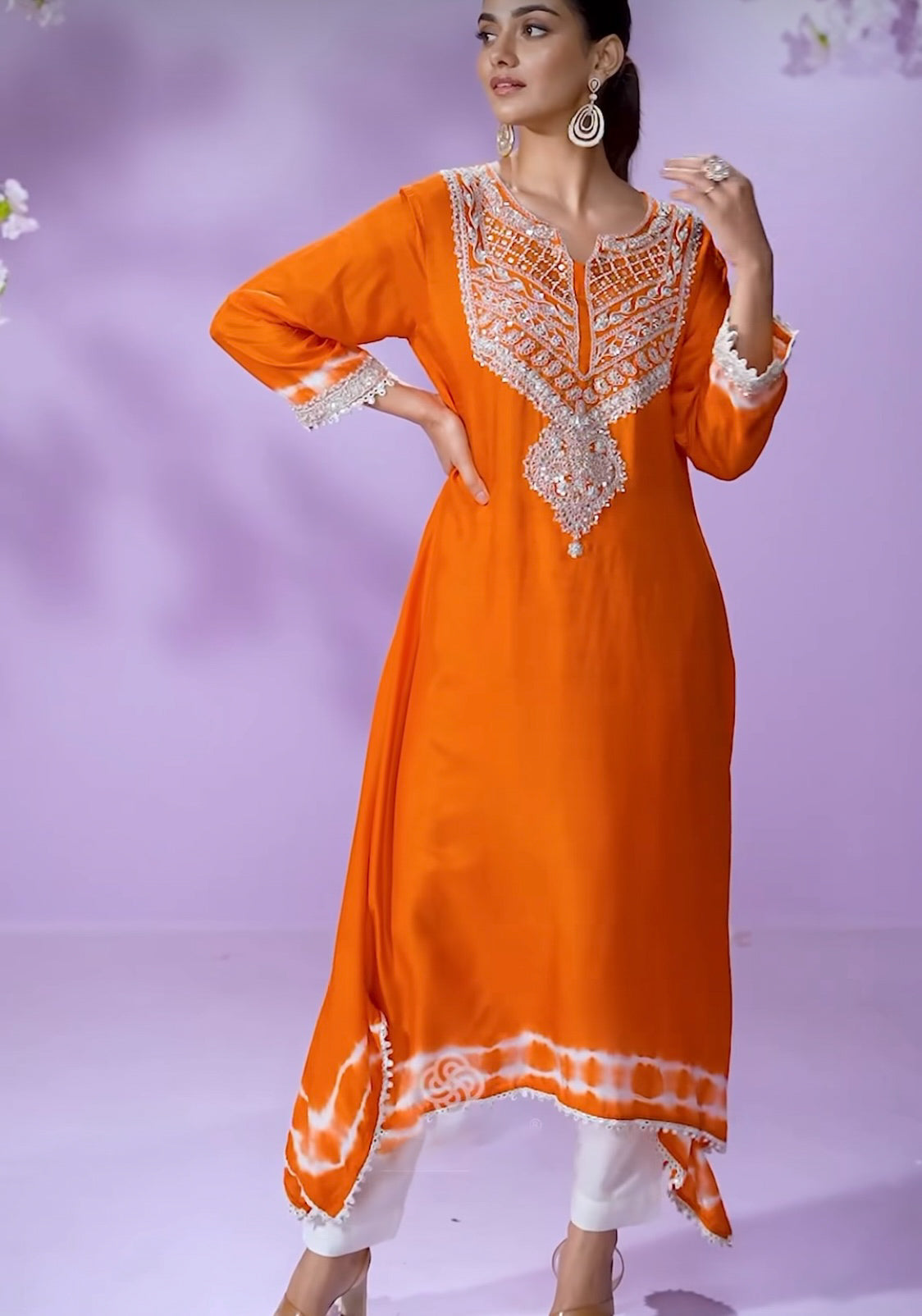 Matrut | Chahat Orange Duo Set
