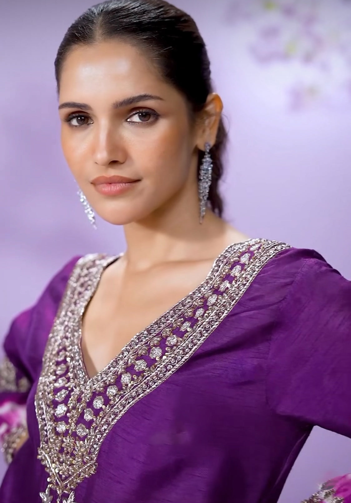 Matrut | Chahat Purple Duo Set