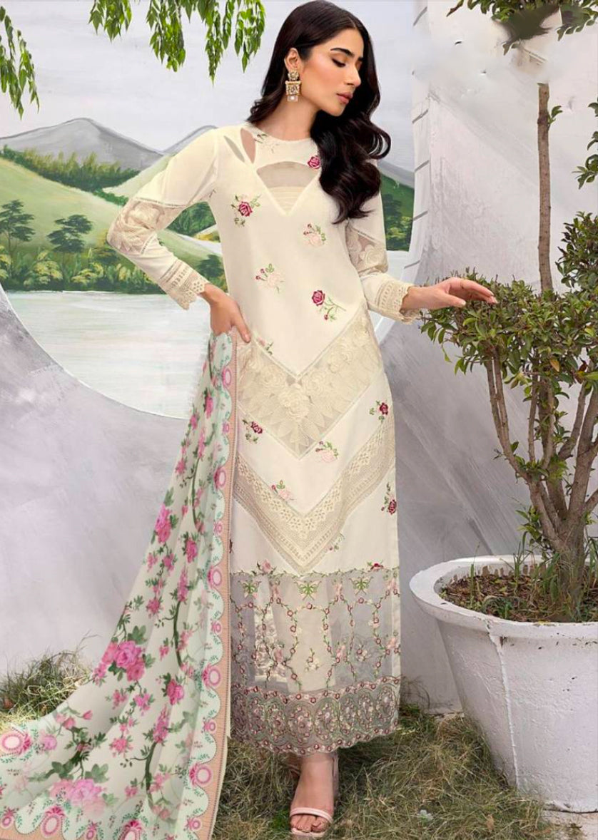 Matrut | Sush Off-white Straight Suit