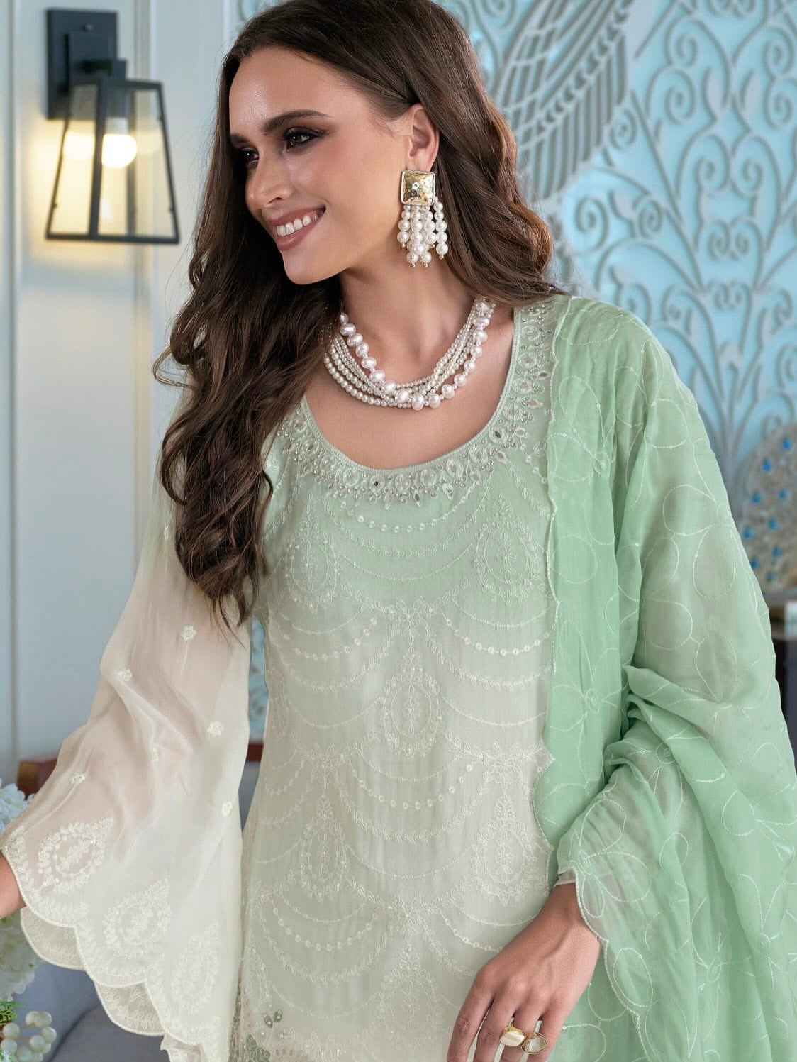 Matrut | Femina 4 Green Straight Suit