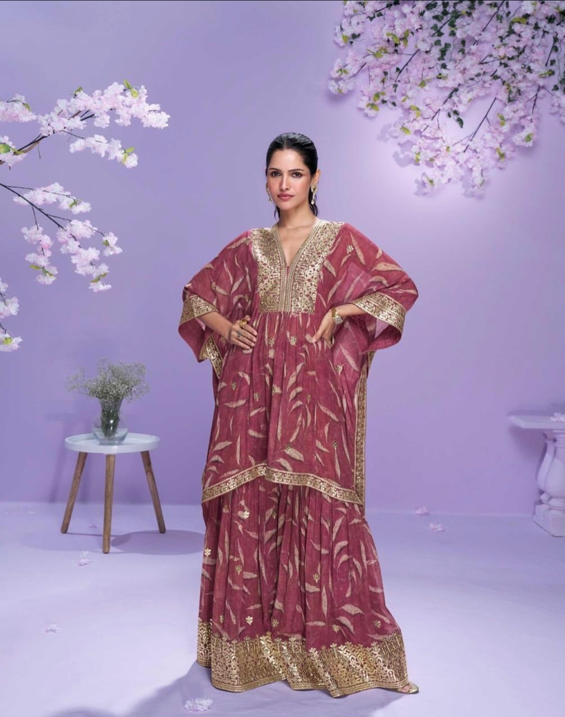 Matrut | Raahi Dusty Pink Duo Set