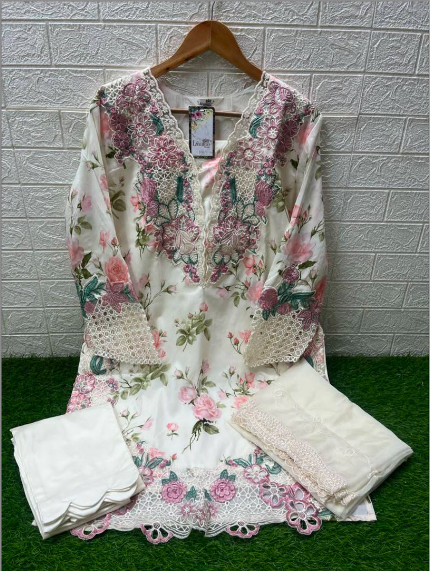 Matrut | Fiesta White Short Suit