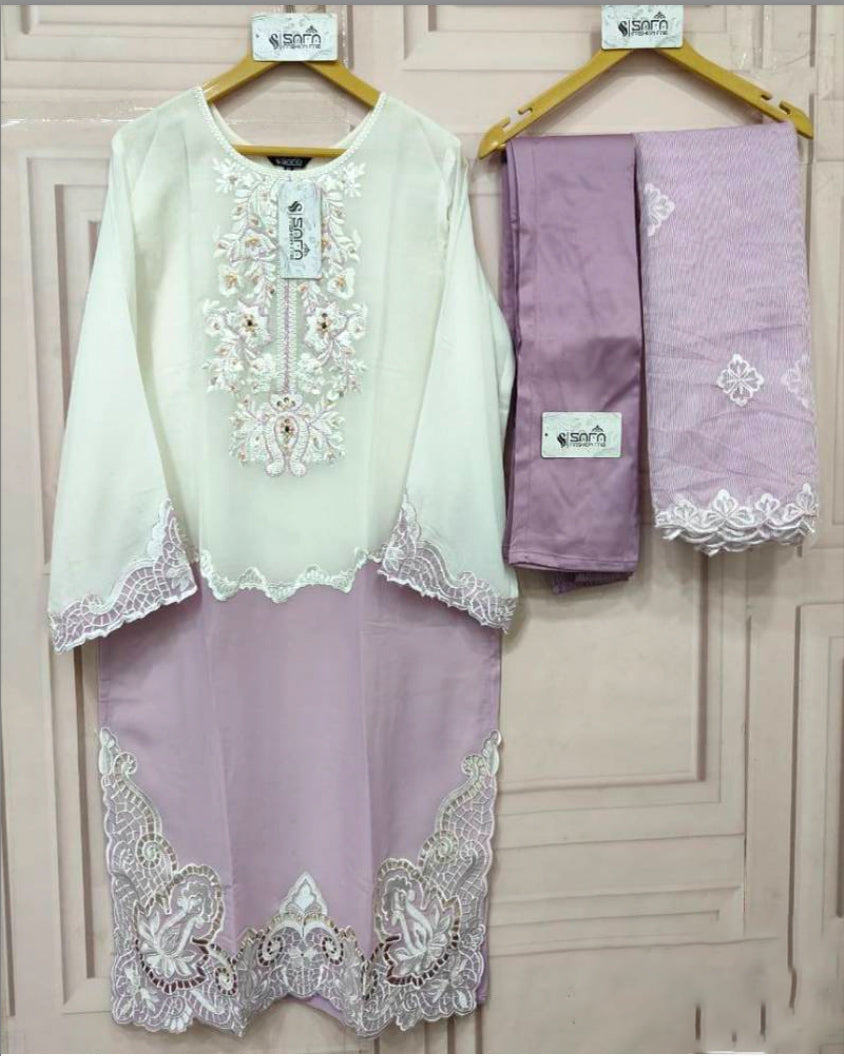 Matrut | Tides Lavender Straight Suit