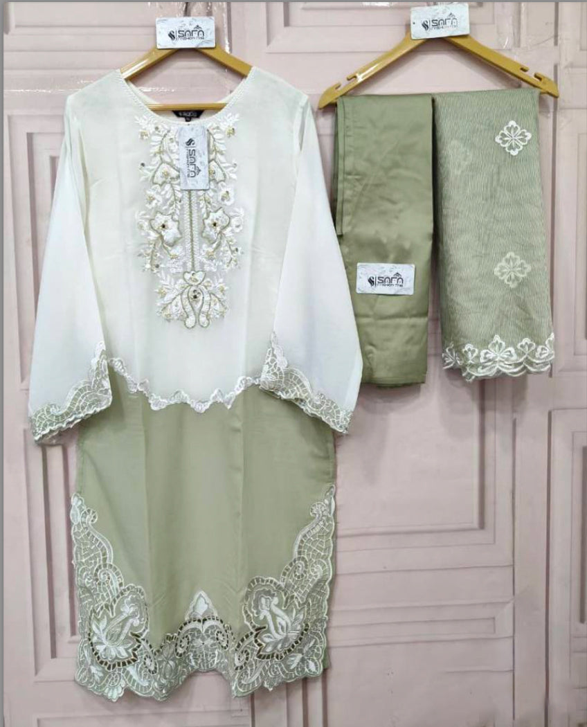 Matrut | Tides Pista Green Straight Suit
