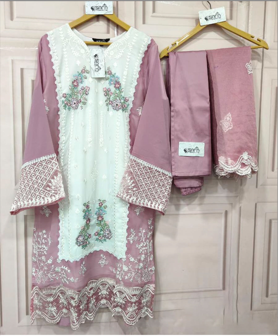 Matrut | Ripples Mauve Straight Suit