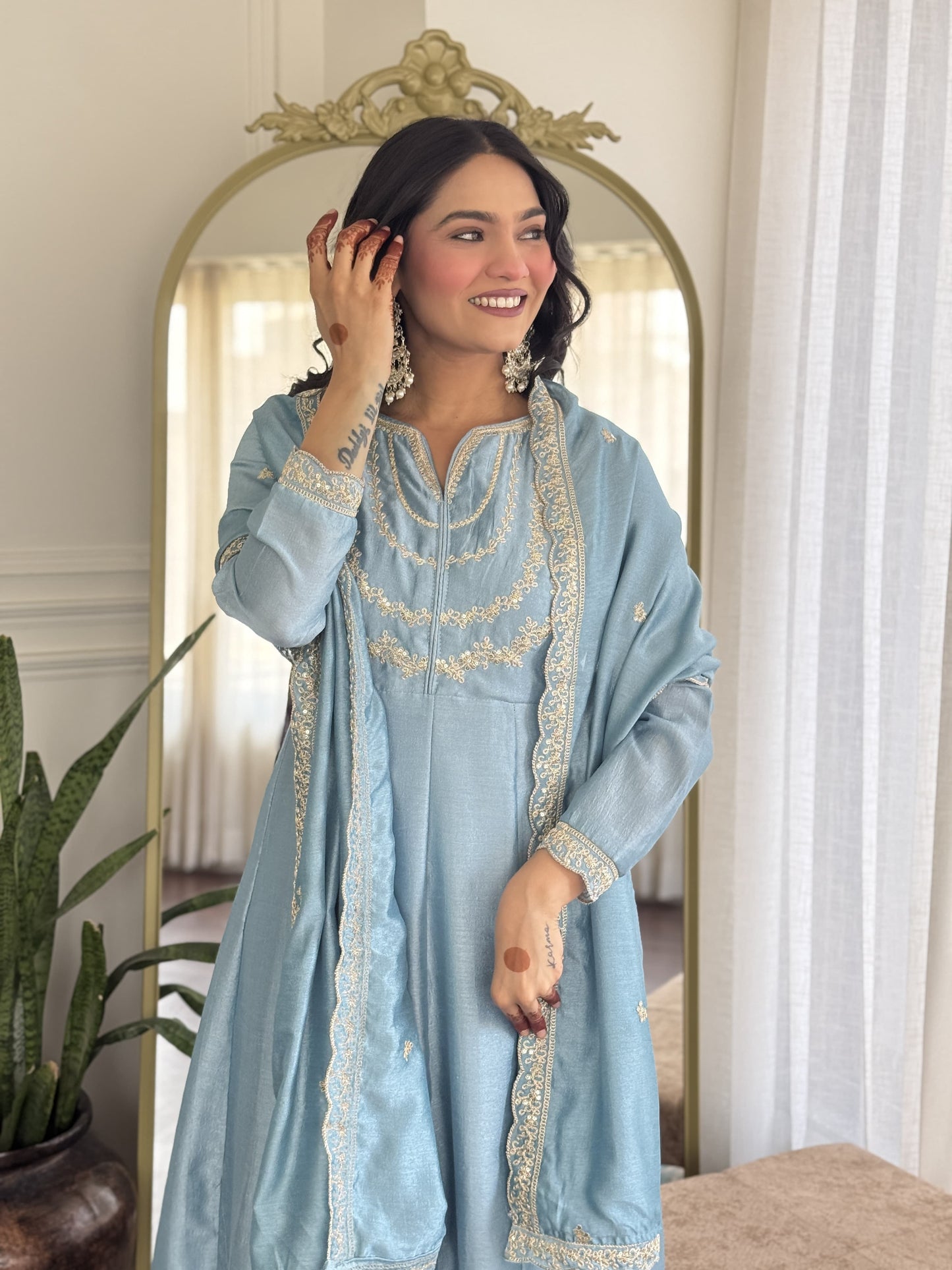 Matrut | Magica Livid Anarkali Suit