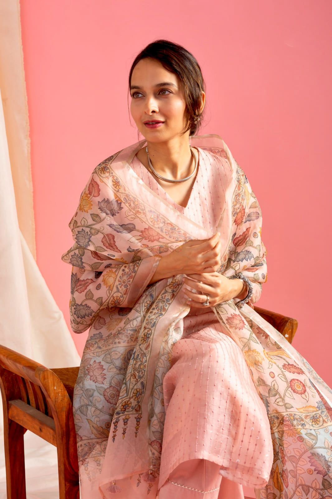 Matrut | Sumukhi Dusty Pink Straight Suit