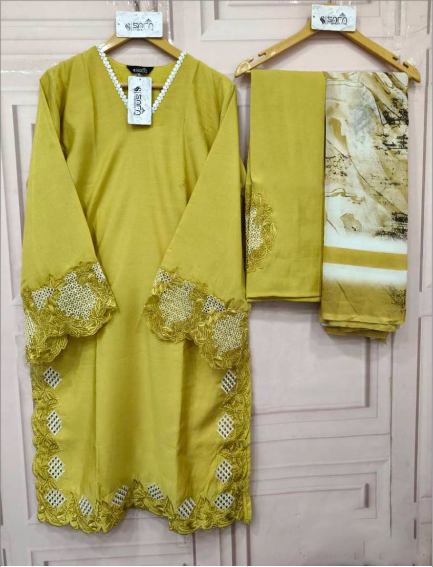 Matrut | Lovely Lime Green Short Suit