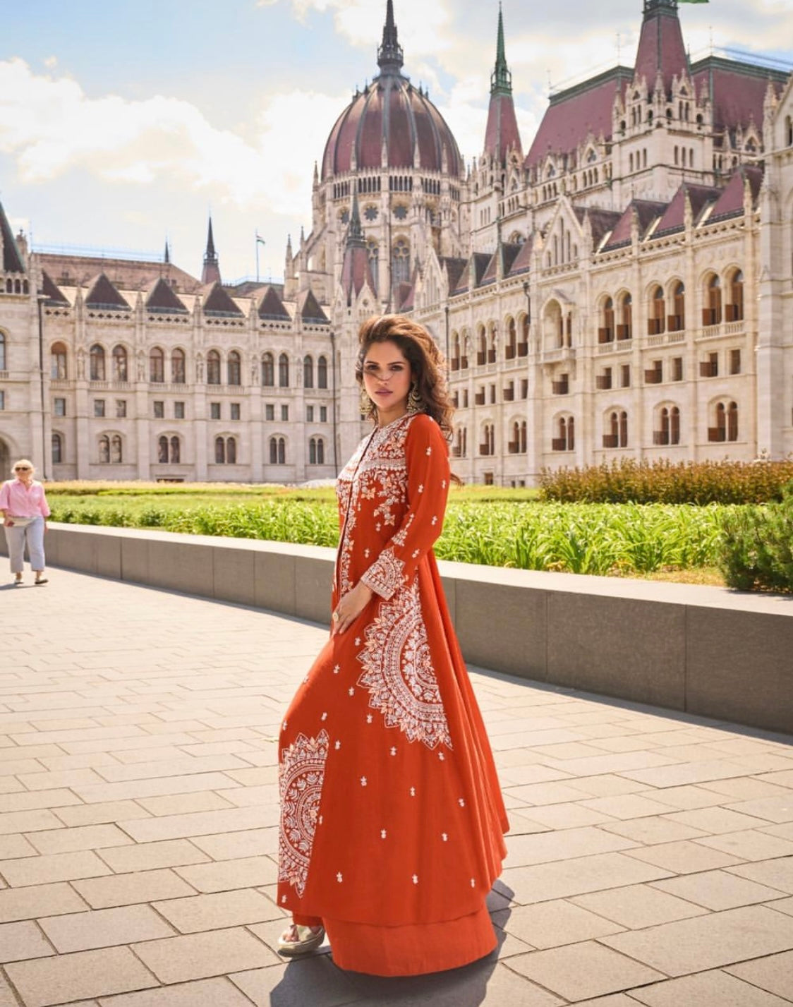 Matrut | Nargis Orange Trio Set
