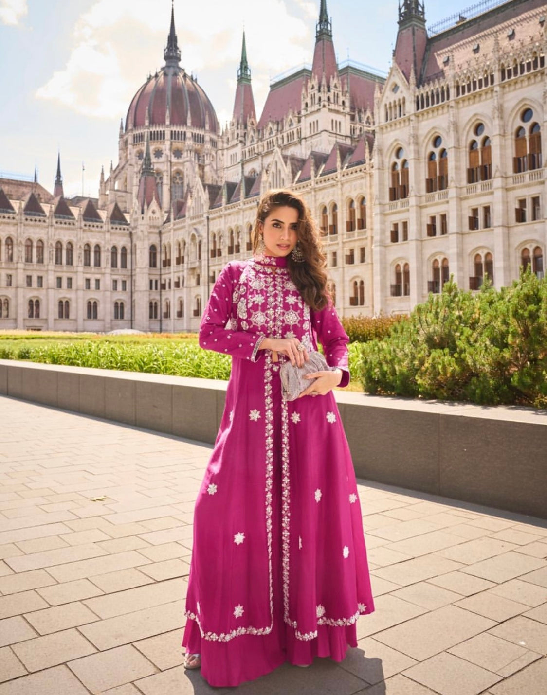 Matrut | Nargis Rani Pink Trio Set