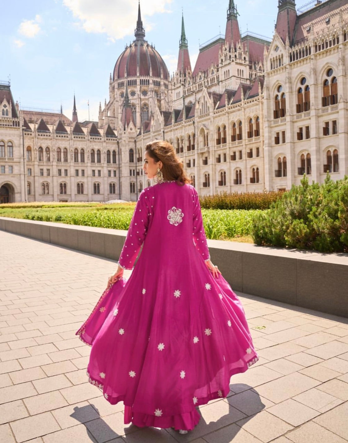 Matrut | Nargis Rani Pink Trio Set