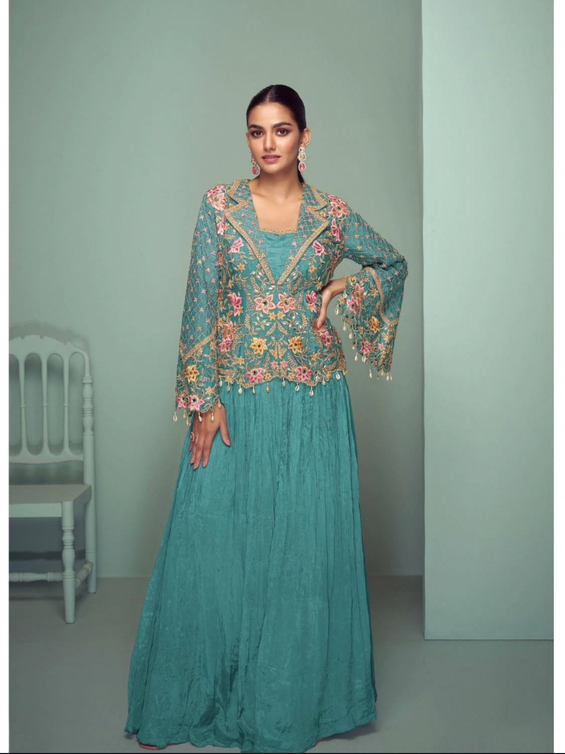 Matrut | Crown Gold Blue Trio Set
