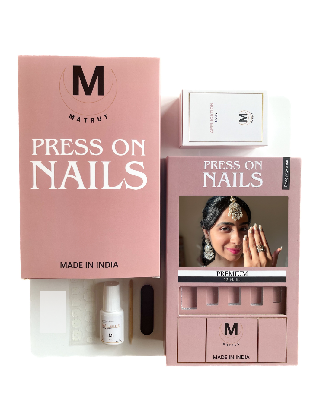 Matrut | Ready-to-wear Nails - Soulmate (Golden)