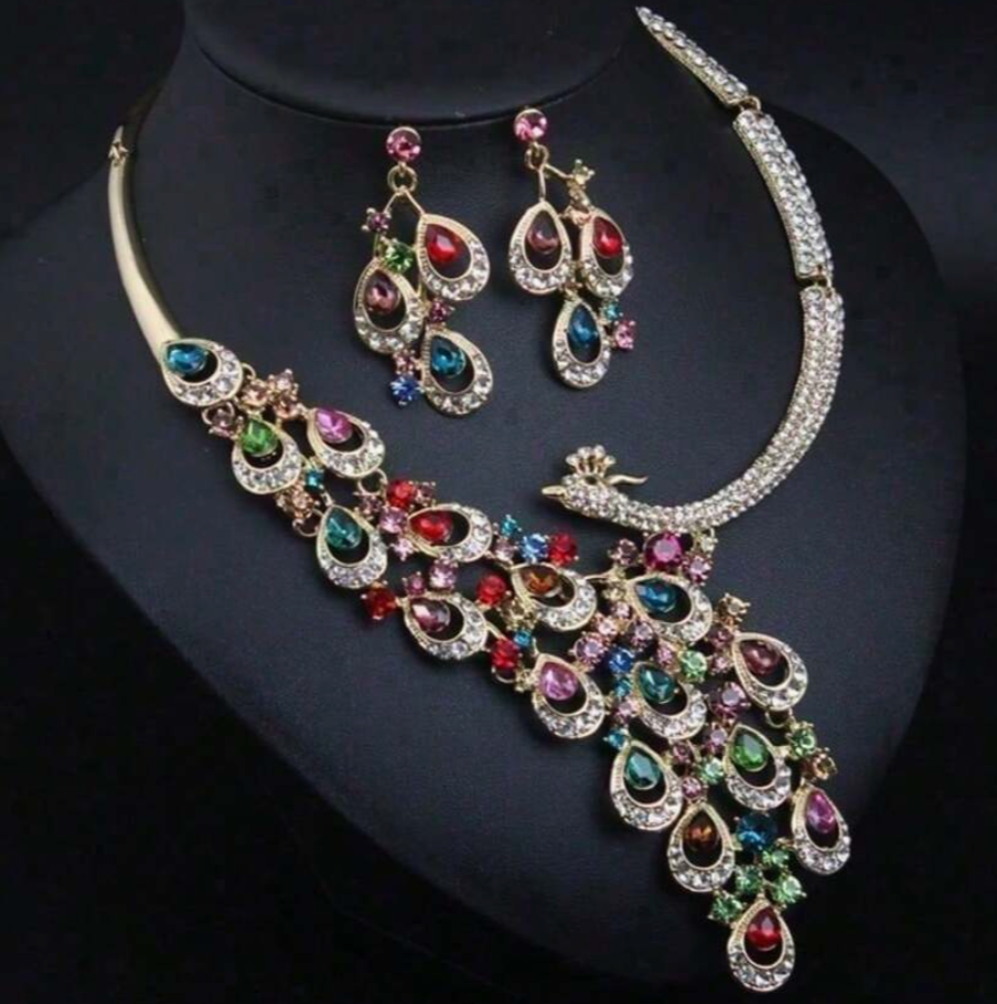 Matrut | Indo-western Necklace Set - IN309