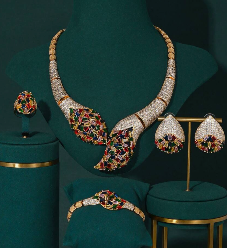 Matrut | Indo-western Necklace Set - IN306