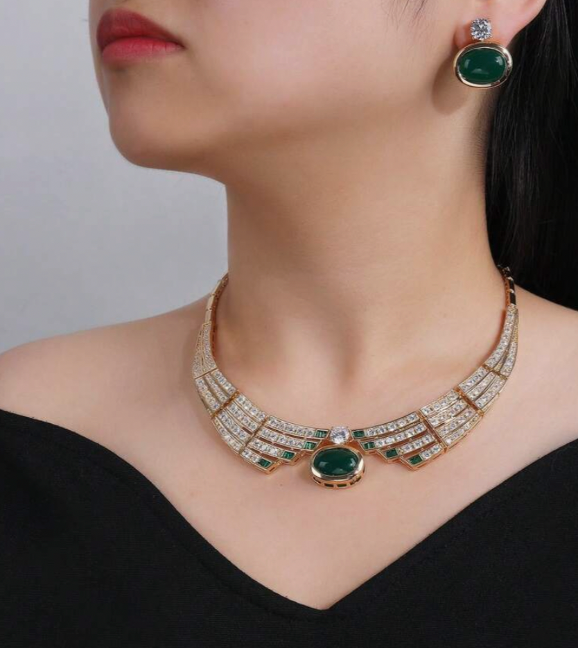 Matrut | Indo-western Necklace Set - IN313