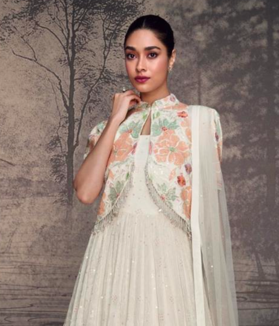 Matrut  | Pure Essence Floral White Gown