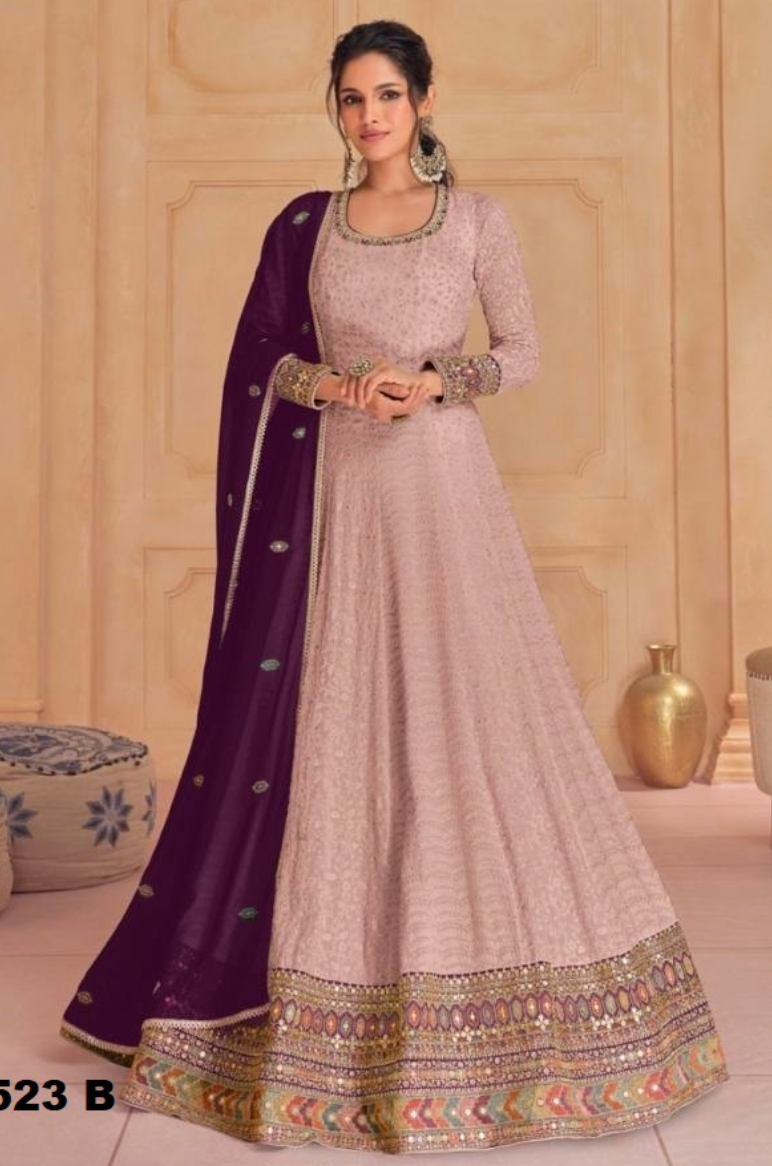 Matrut | Serene Fusion Purple Gown