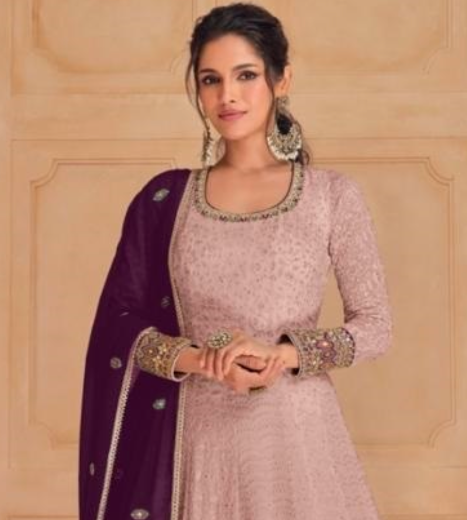 Matrut | Serene Fusion Purple Gown