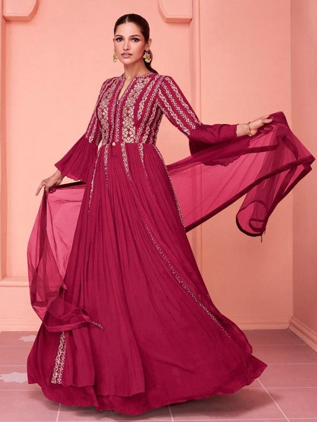 Matrut | Rani Ensemble Pink Set