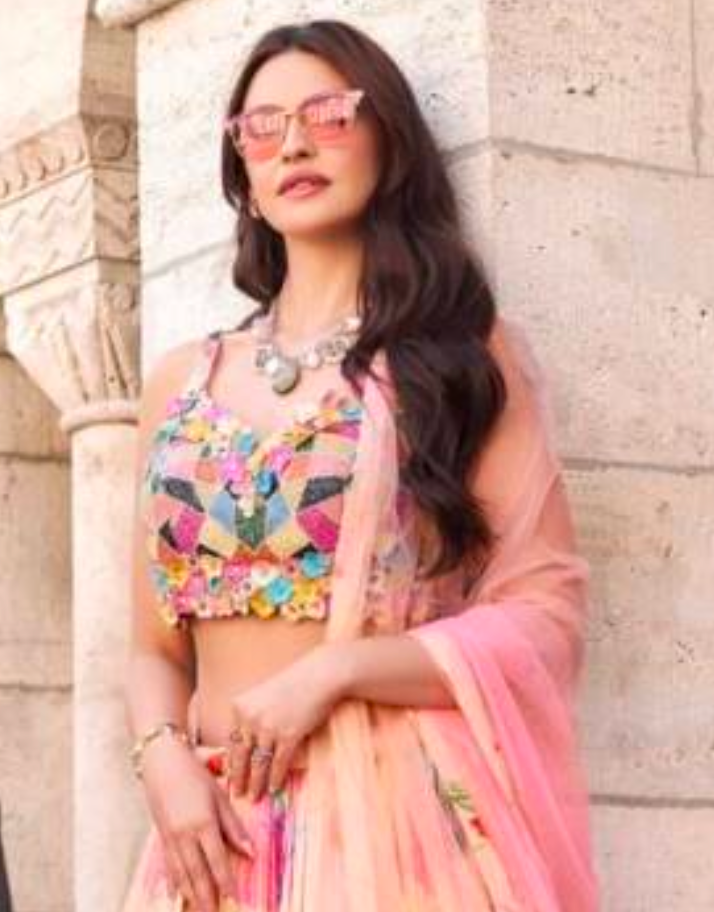 On rent - FULL SET | Sakhiyaa Multicolor Lehenga Set