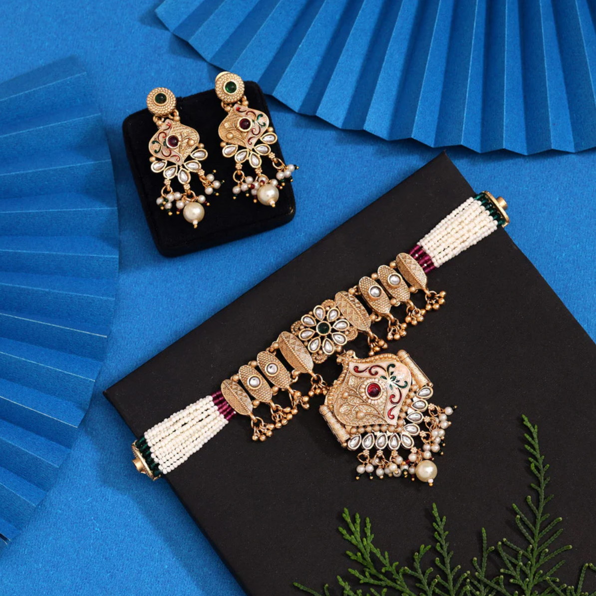 Matrut | Ethnic Necklace Set - M302
