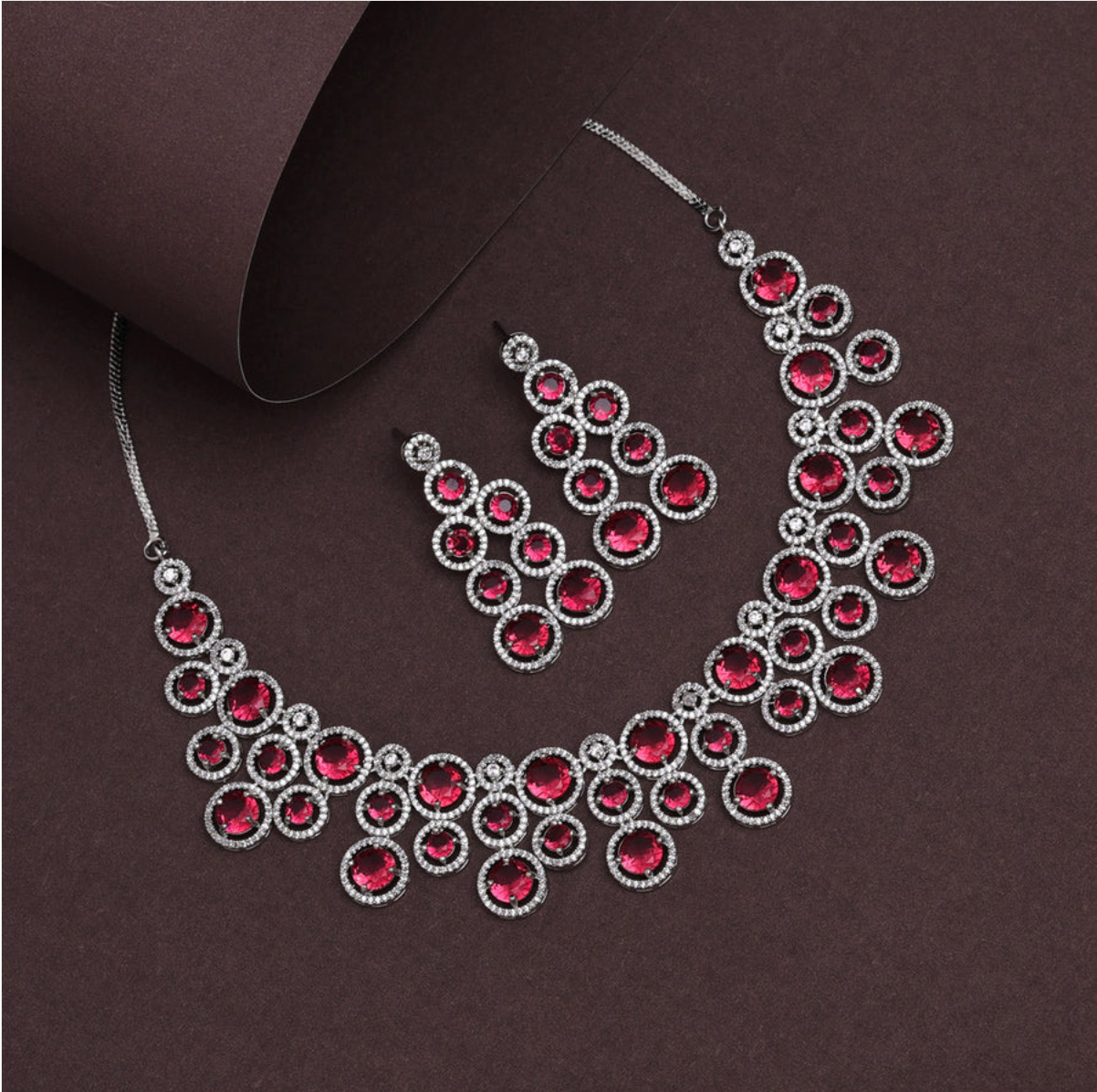 Matrut | Indo-western Necklace Set - IN344