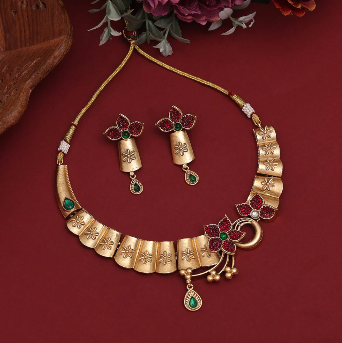 Matrut | Ethnic Necklace Set - M322