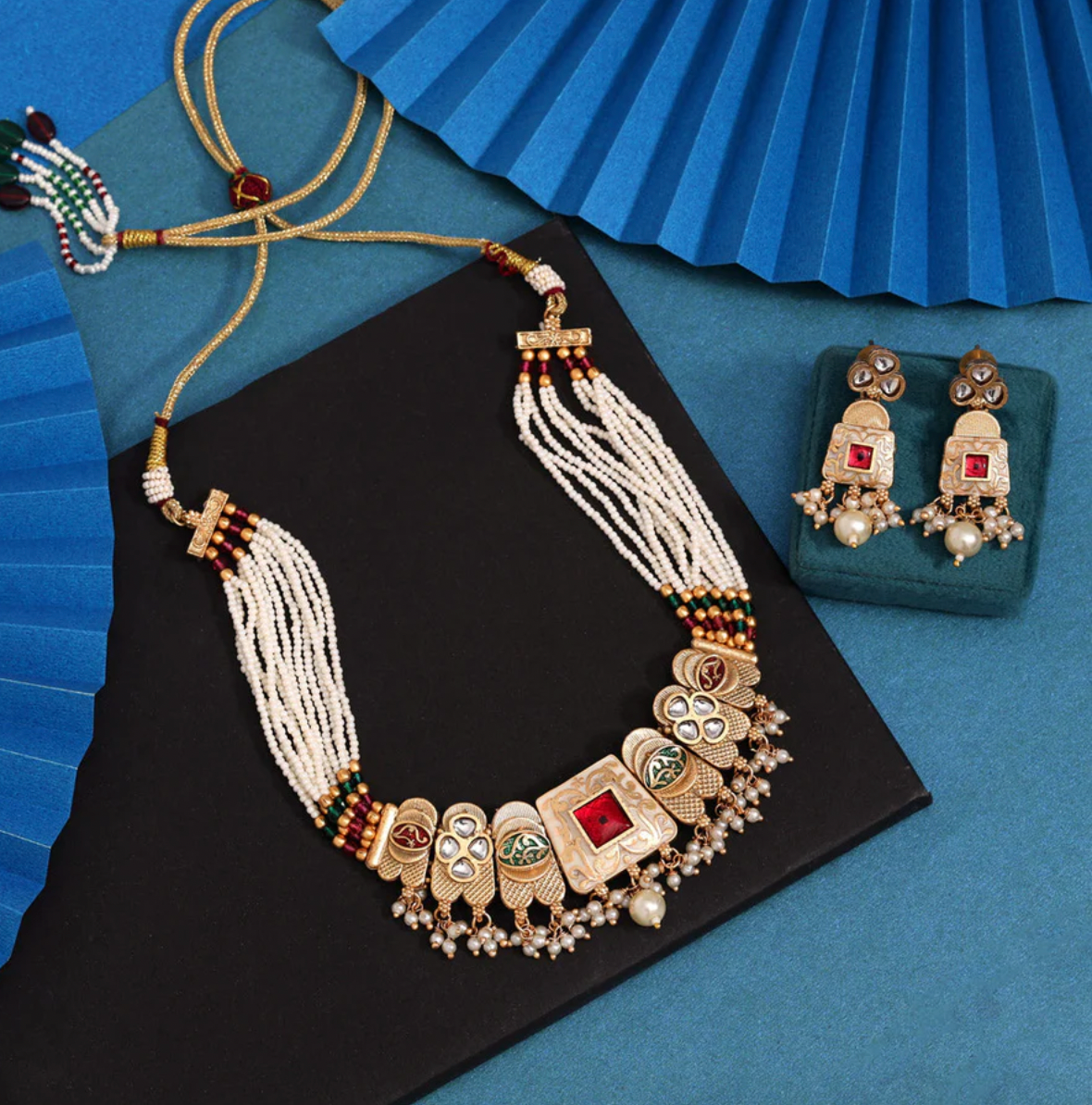 Matrut | Ethnic Necklace Set - M328
